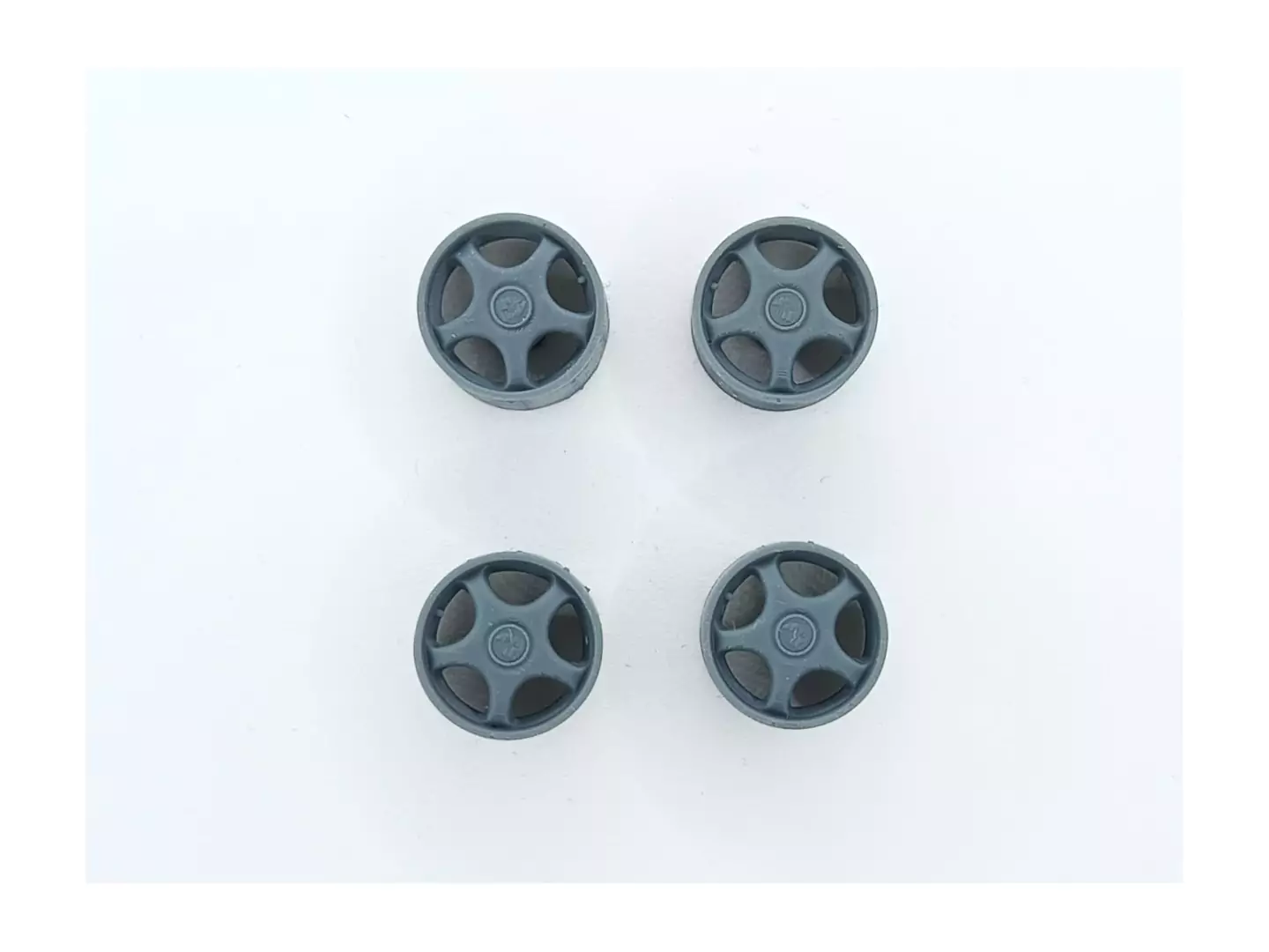 4 Jantes ø11.50mm - Résine 3D - 1:43