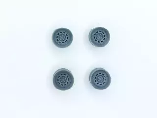 4 jantes Gotti ø9.20 mm - Résine 3D - 1:43 |Pièces et kits pour voi...