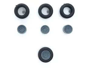 4 roues Gotti ø15.20 mm - 3D Creative - 1:43