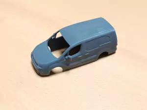 Déstockage : Peugeot Partner - Résine 3D - 1:43