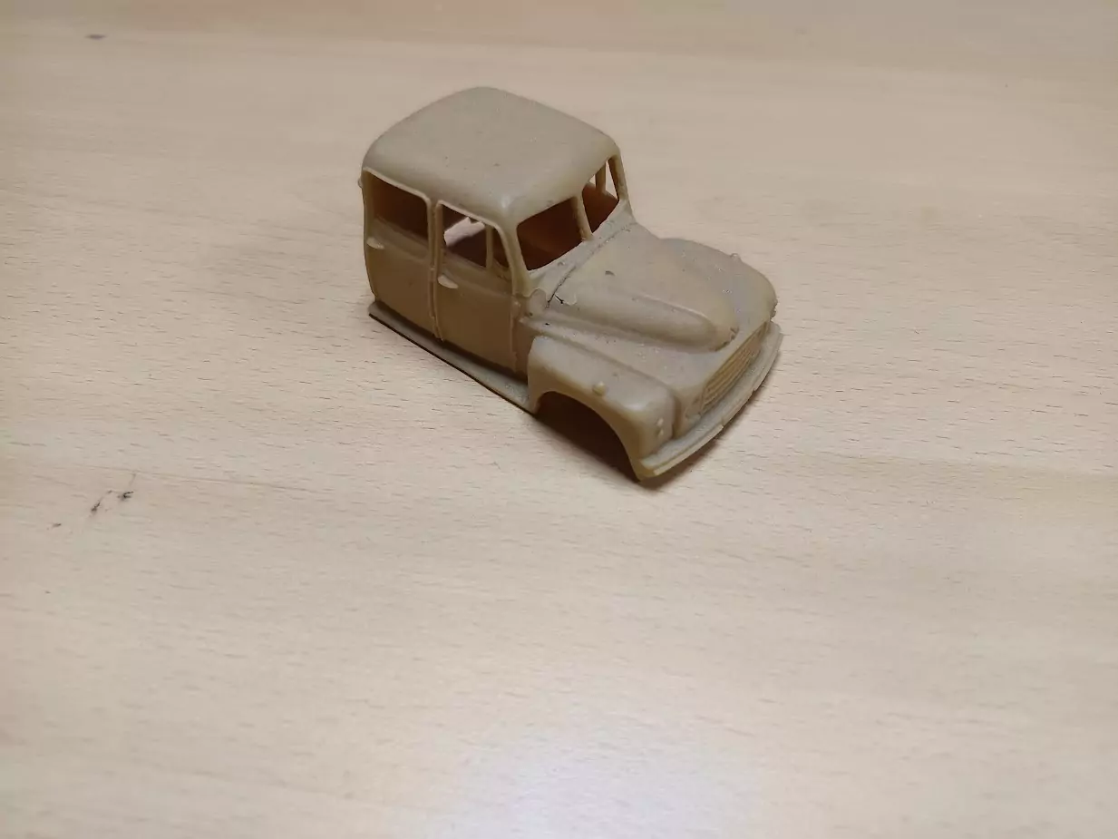 En l'état : Cabine CITROËN - N°720-4 - Résine - 1:43