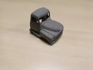 En l'état : Cabine CITROËN - (720-5) - Résine - 1:43