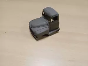 En l'état : Cabine CITROËN - (720-5) - Résine - 1:43