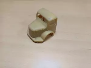 En l'état : Cabine BERLIET - (N°720-7) - Résine - 1:43