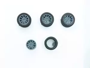 4 roues Alfa Romeo - 3D CREATIVE - 1:43