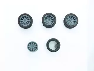 4 roues Alfa Romeo - 3D CREATIVE - 1:43