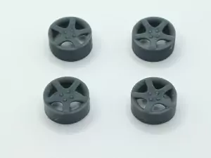 4 jantes Cyclone 14" à 17" - Peugeot - 3D CREATIVE - 1:43