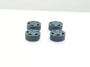 4 jantes Peugeot 306 14" à 16" - 3D CREATIVE - 1:43