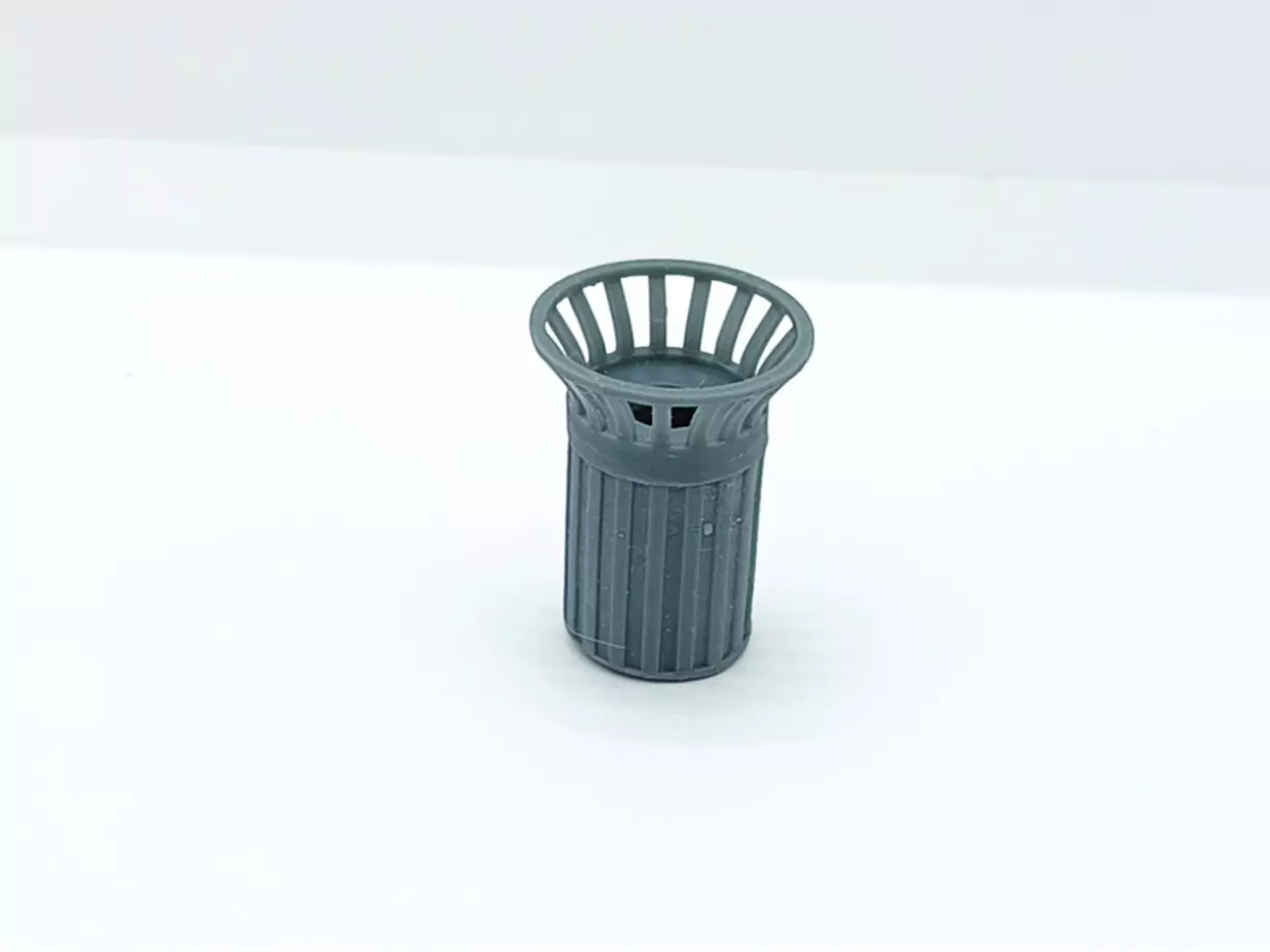 Diorama : Poubelle H.21mm - 3D CREATIVE - 1:43