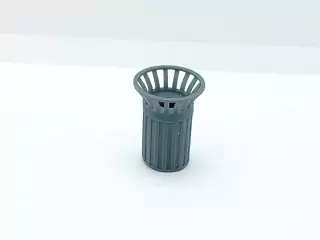 Diorama : Poubelle H.21mm - 3D CREATIVE - 1:43