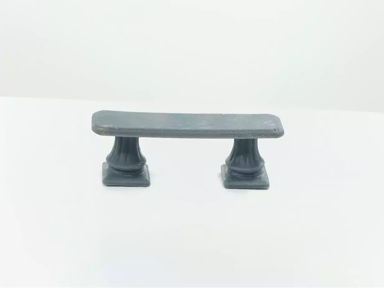 Diorama : Banc imitation pierre - 3D CREATIVE - 1:43