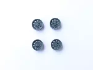 4 jantes ø8mm (type Delta Mics) - 3D Creative - 1:43