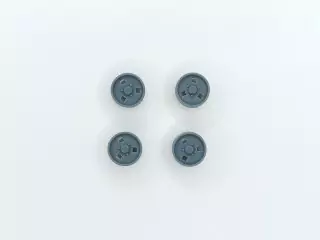 4 jantes R5 Alpine - ø8 mm - 3D CREATIVE - 1:43
