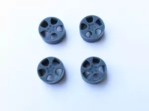 4 jantes (type Golf) ø10.60 mm - 3D CREATIVE - 1/43
