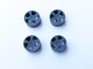 4 jantes (type Golf) ø10.60 mm - 3D CREATIVE - 1/43