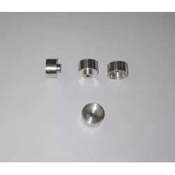 Jantes en aluminium ø8.50 X 6 mm - CPC Production - Vendu par 5