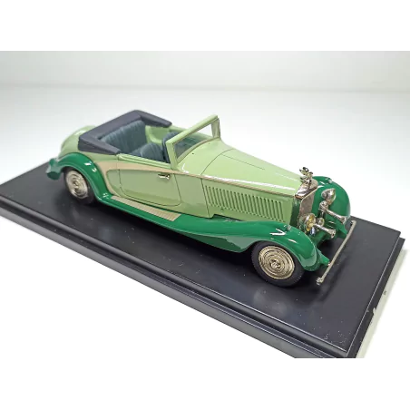 Bentley 3 1/2 cabriolet Gurney Nutting - Vert 2 tons - PALACE - 1:43