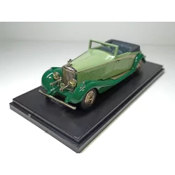 Bentley 3 1/2 cabriolet Gurney Nutting - Vert 2 tons - PALACE - 1:43