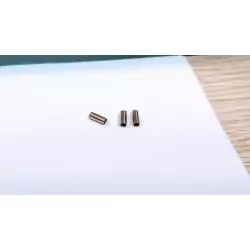 Sortie échappement ø2 X 5 avec pré-trou en laiton - Lot de 4 - CPC