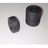 Pneus en résine souple - ø int 9.50mm - Ech 1/43 - Lot de 4