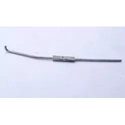 Ligne complète échappement - Long. 8.5 cm - Ech. 1/43ème - White Metal