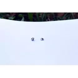 Support de phares en laiton traité ø3.50 - Lot de 4