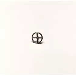 Volant en metal chromé - ø9.70 mm - Ech. 1:43