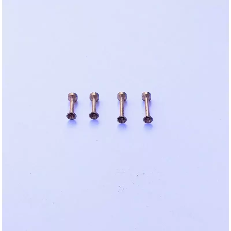 Trompette de Klaxon à peindre - 2 tailles - Laiton - X2