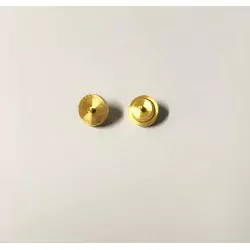 10 Moyeux en laiton - ø5.80 filletée - Modélisme - CPC