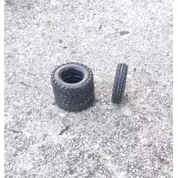 Pneus souples par 4 - ø intérieur 11mm - Ech. 1:43