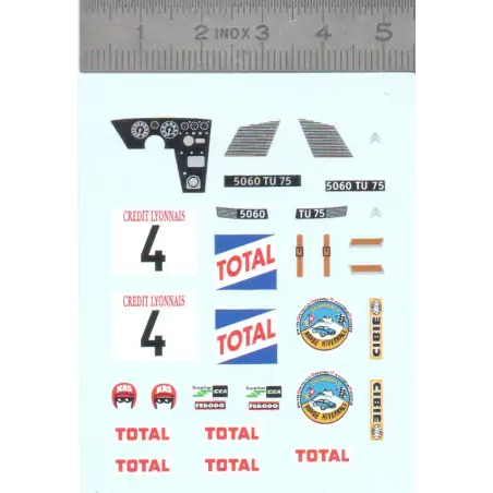 Décalcomanie - Citroën DS Proto - Chamonix - Ech. 1:43