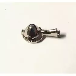 Phares X2 en White Metal Chrome - Ech. 1:43 - Panhard