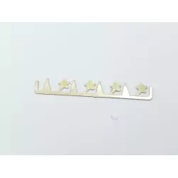 4 Inserts pour jantes - Ech 1/43 - ø4 mm