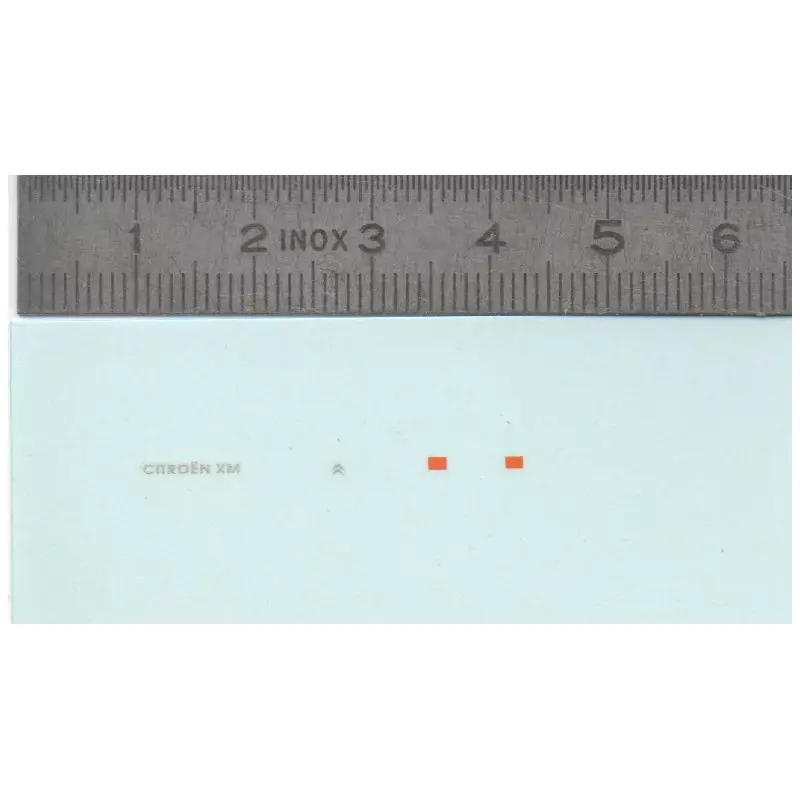 Décalcomanie - CITROËN XM - Ech. 1:43