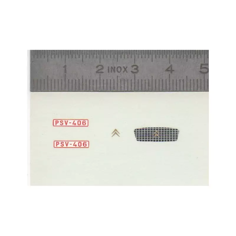 Décalcomanie - CITROËN - Ech. 1:43