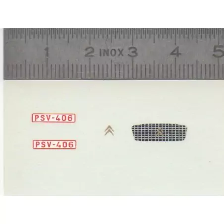 Décalcomanie - CITROËN - Ech. 1:43