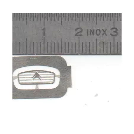 Calandre CITROËN 2CV - Photodécoupe - Ech. 1:43