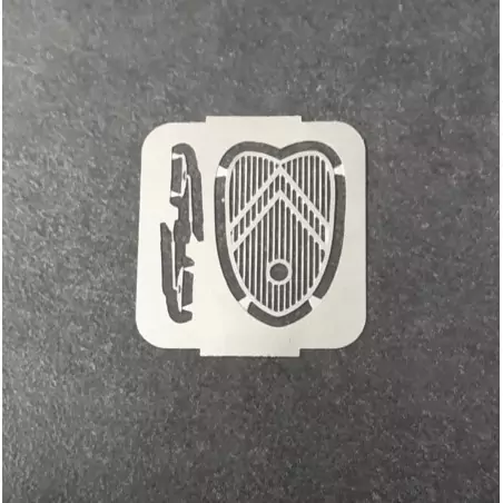 Calandre + Essuie Glace - CITROËN 2CV - Ech. 1:43 - Photodécoupe