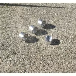 5 Jantes profondes en aluminium pour insert de ø 7.10 mm