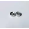 5 Jantes profondes en aluminium pour insert de ø 7.10 mm