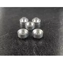 5 Jantes en Aluminium Ø 9.50 X 5 mm - CPC