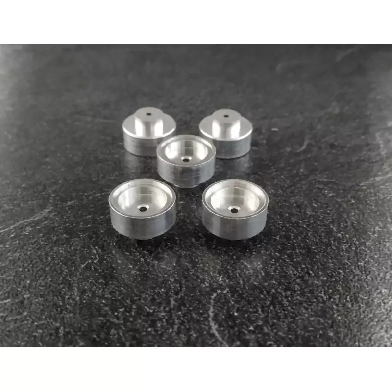 5 Jantes en Aluminium Ø 9.50 X 5 mm - CPC