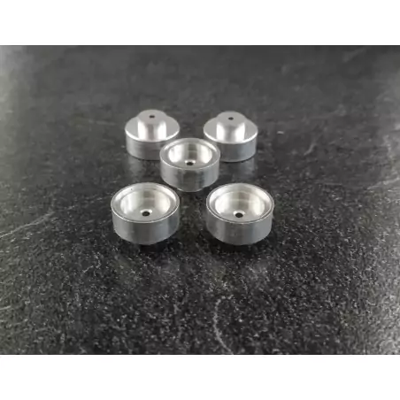 5 Jantes en Aluminium Ø 9.50 X 5 mm - CPC
