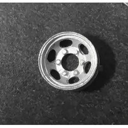 4 jantes 6 écrous en White Metal - ø11.50 mm