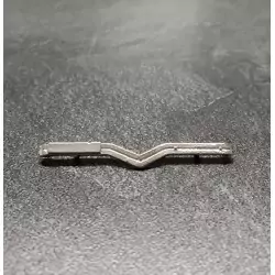 Pare-chocs avant- PEUGEOT 401 - White Metal - Ech. 1:43