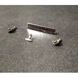 Peugeot 401 - Pièces métal arrière - Ech 1:43