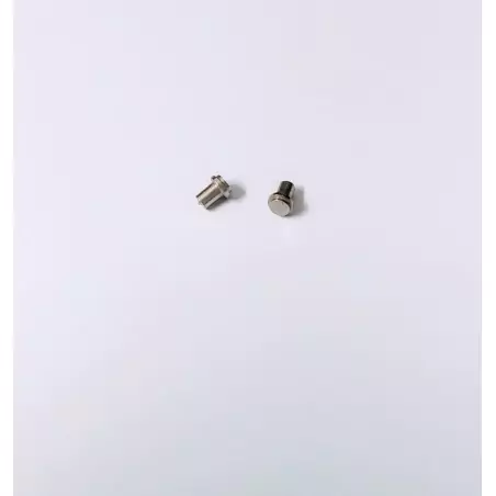 2 Bouchons de réservoir - Ech 1:43 - Laiton + Nickel