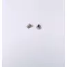 2 Bouchons de réservoir - Ech 1:43 - Laiton + Nickel