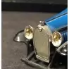2 phares pour Bugatti T46 - Ech 1:43 - White Metal