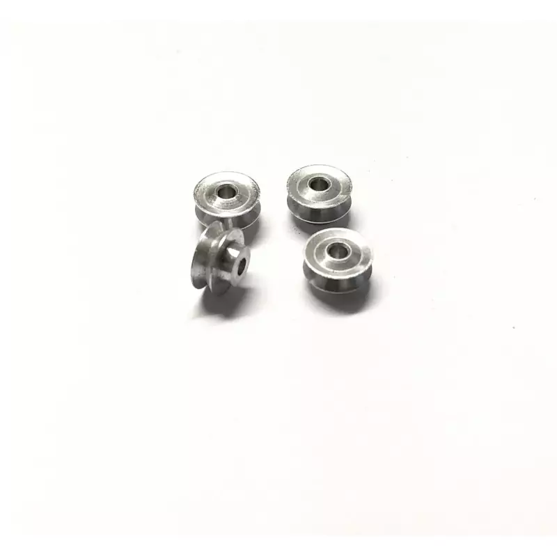 4 Jantes concaves Ø 8mm en aluminium